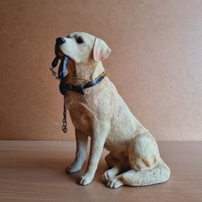 Dog Studies Leonardo Collection Walkies Golden Labrador Dog Ornament Figure 2006