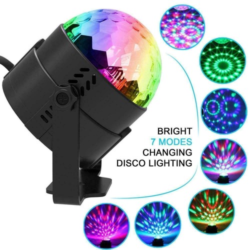 Led disco light ball rgb - disco,
