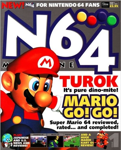 N64 gaming magazine - n64,