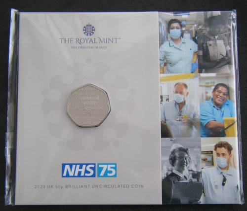 2023 nhs 75th anniversary 50p - nhs,