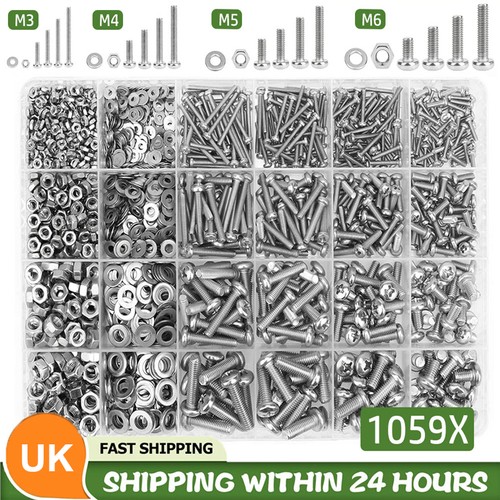 1059pcs assorted box kit m4 - 1059pcs,