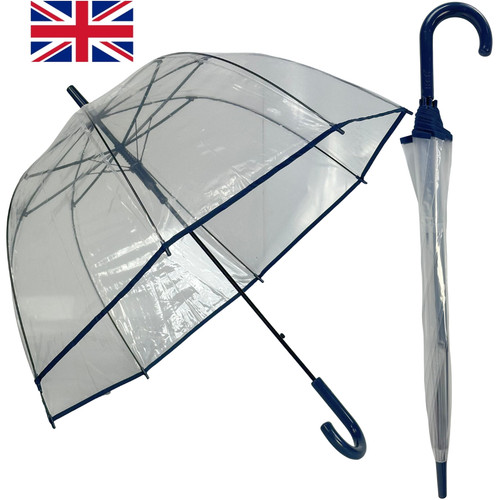 Large dome umbrella clear - large,