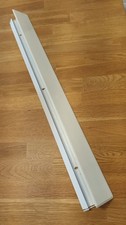 Cliff Hanger Slot Bracket 600mm for 15mm shelf. White inc end caps. Now obsolete