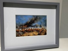 Framed print. Defence of