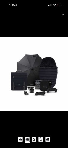 Icandy peach black carrycot - icandy,