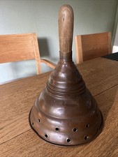 Vintage Copper Washing Dolly Posser with Wooden Handle