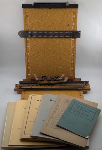 Vintage braille early - braille,