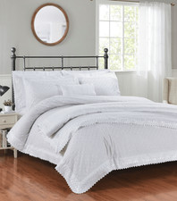 White richmond broderie - white,