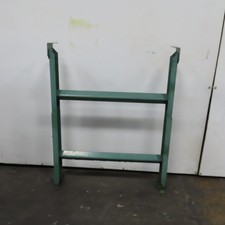 30" Wide H Stand Gravity Roller Conveyor Legs Adj Height Incline