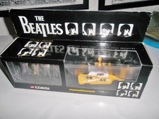 THE BEATLES CORGI YELLOW SUBMARINE 4 METAL BEATLES FIGURES BLACK BOXED ISSUE FAB