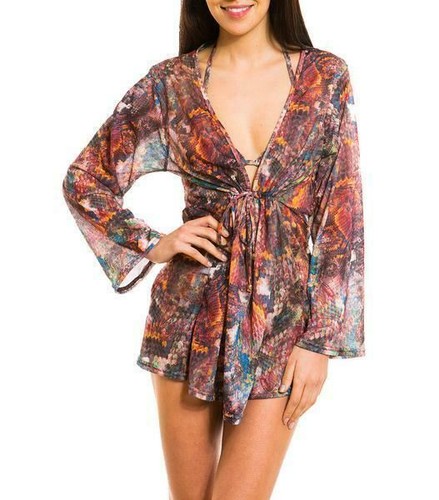 Kiniki tan through kaftan - kiniki, long