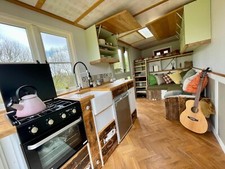 Converted Bedford TK Horse Lorry for Airbnb Glamping or Shepherd's hut. 