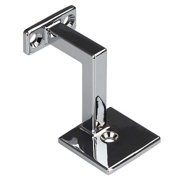 Square wall handrail - square, bracket