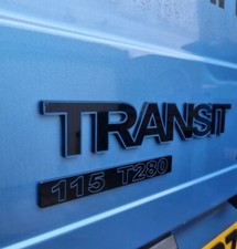 Transit mk7 Rear Door Badges