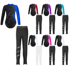 Girls Kids Long Sleeve Dance