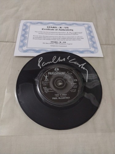 Paul mccartney autograph - paul,