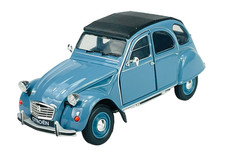 WELLY CITROEN 2CV BLUE 1:24