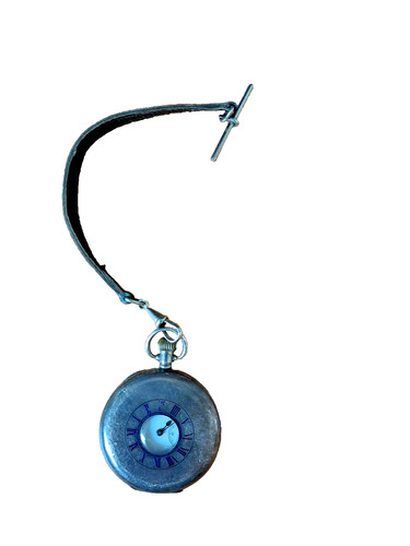 Waltham half hunter - , silver