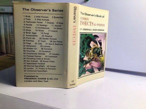 Observers book insects and - book,
