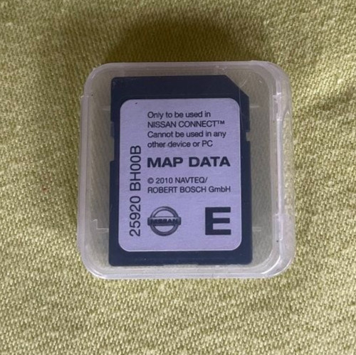 Nissan connect sat nav card - sat,