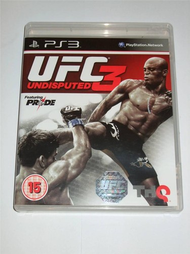 Ufc undisputed playstation - undisputed, 3