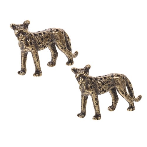 Pcs brass leopard - 10,