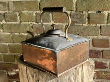 ANTIQUE COPPER KETTLE LARGE
