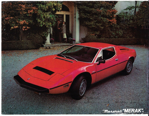 Maserati merak late 1970s - ss,