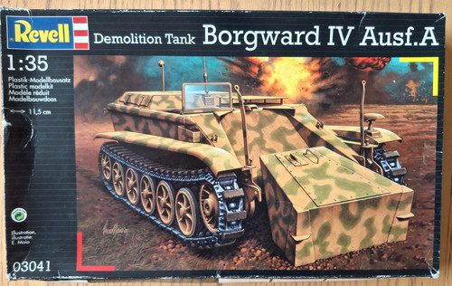 Revell borgward ausf a - revell, iv