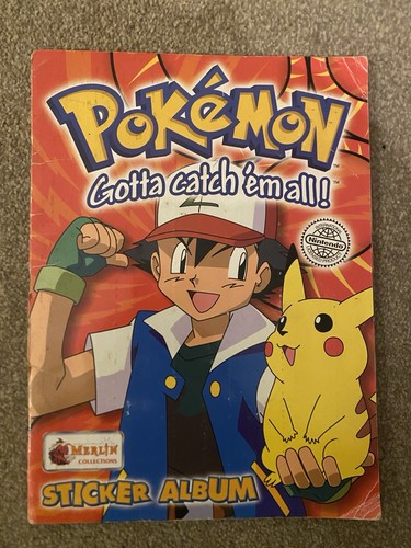 Pokemon sticker album merlin - pokemon,