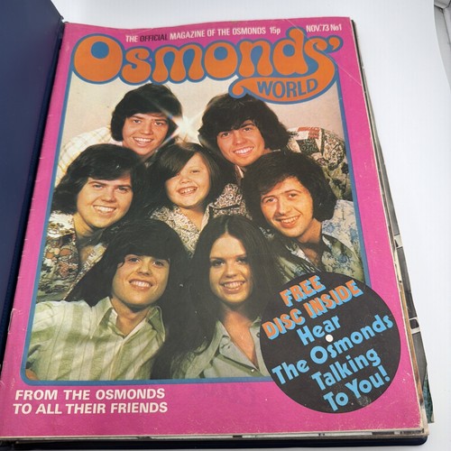 Osmond world magazines 12 - osmond, 1-12