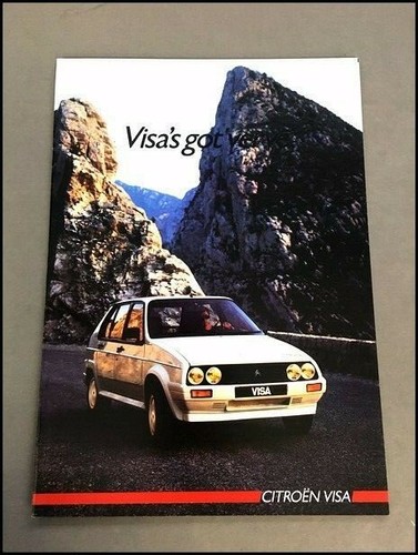 1986 citroen visa page - citroen, 24-page