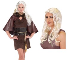 LADIES WARRIOR DRESS WITH CAPE