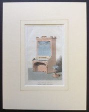 Messrs Wilkinson & Wornum's Upright Patent Pianoforte - Hand-Colored Engraving