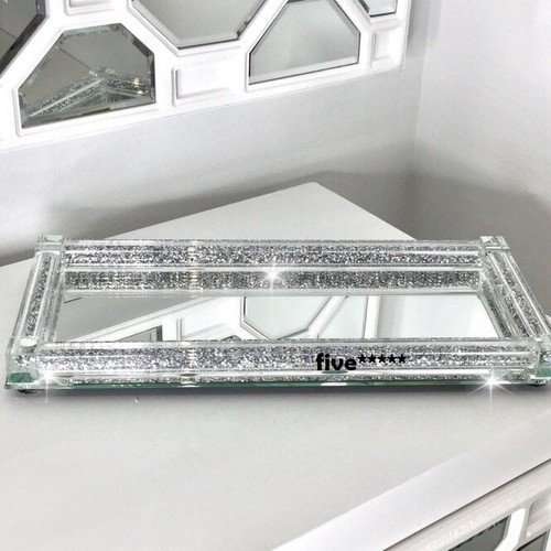 Crystal filled tray for - tray,