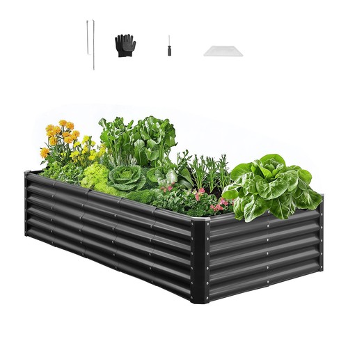 Vevor metal raised garden - metal,