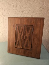 Wooden Barn Door Picture Frame