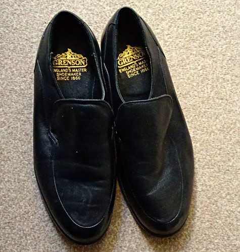 Grenson black leather - grenson,