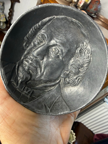 Metal relief portrait - relief,