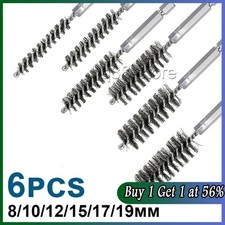 6 X Stainless Steel Wire Brush