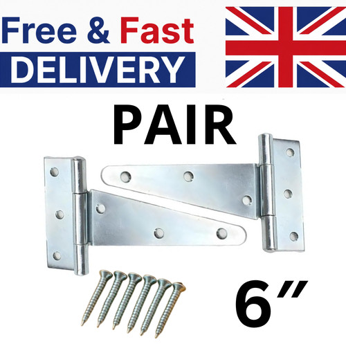 Domira tee hinges steel - hinges,