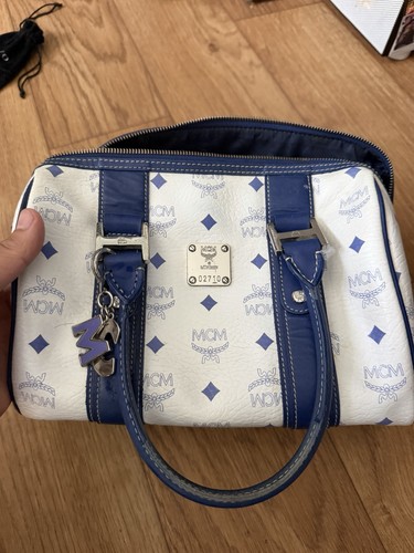 Mcm visetos boston satchel - visetos,