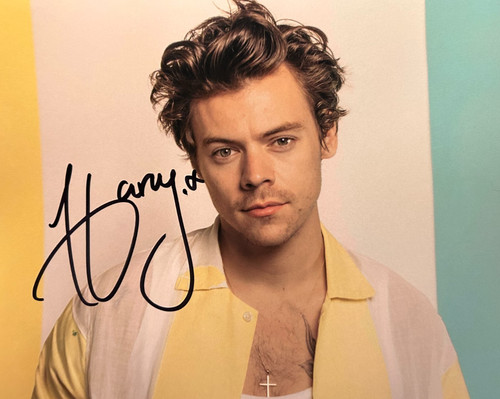 Harry styles signed autograph - harry,