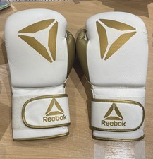 Reebok White Boxing Gloves