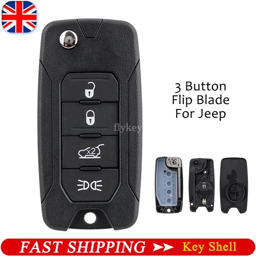 Button flip key case blade - 4,