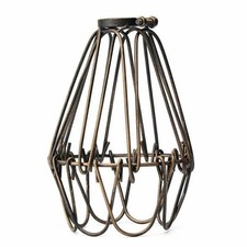 Vintage Cage Metal Pendant Light Shade Wire Cage Ceiling Industrial lampshade