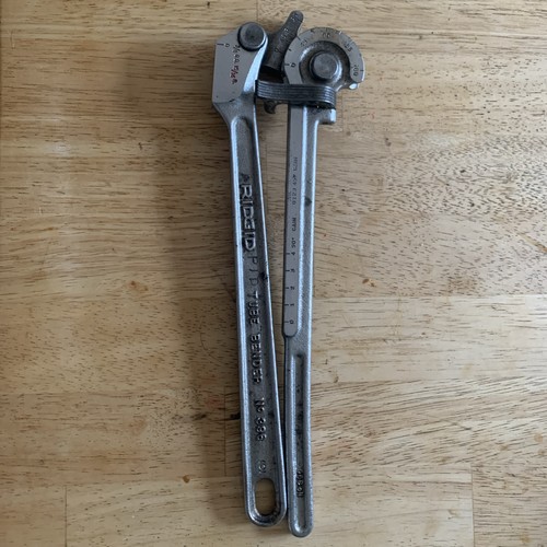 Ridgid 396 tube - bender, –