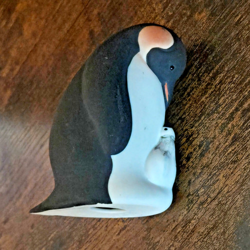 Highbank porcelain penguin - porcelain,