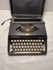 Vintage Seiko Silver -Reed Portable Mechanical Typewriter. 1980th Japan Made