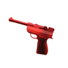 2015 Red Luger Gun 💗 Godly